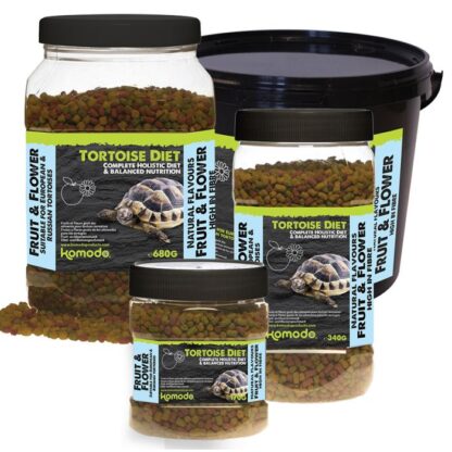 Komodo Tortoise Diet Fruit & Flower 340 g