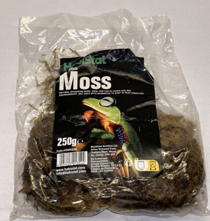 HabiStat Sphagnum Moss 250 g