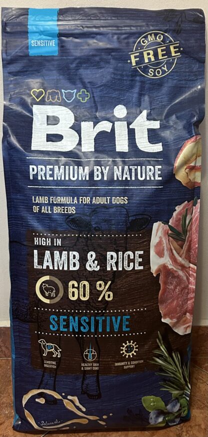 Brit Premium by Nature Sensitive Lamb 15kg